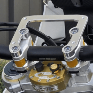 Support accessoires pour pontets de guidon CNC