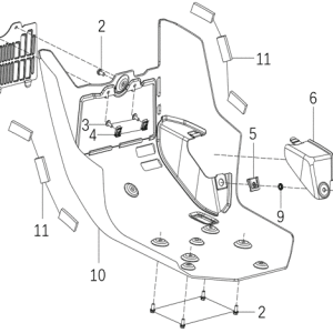 F-7: Catégorie> Sabot moteur
