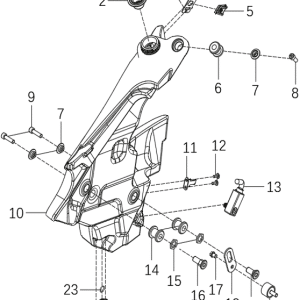 F-8: Catégorie> Réservoir avant gauche