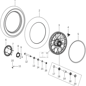 F-5: Catégorie> Roue avant