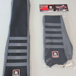 Housse de selle Bi-color Racing BLUE