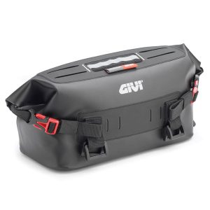 GIVI Petite Sacoche pour accessoires, noire, 5 litres, intérieur jaune