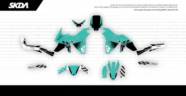 Kit déco SKDA 800 X BUILT TEAL – Image 2