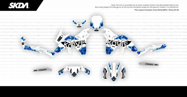 Kit déco SKDA 800 X RIDGE BLUE – Image 2