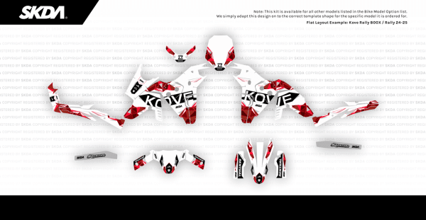 Kit déco SKDA 800 X RIDGE RED – Image 2