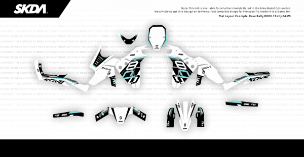 Kit déco SKDA 800 X TYPE TEAL – Image 2