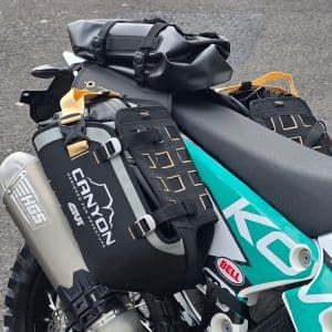 GRT721B Système de chargement modulable en fer à cheval 2 sacoches cavalières de 16 l et 1 sac arrière de 12 l