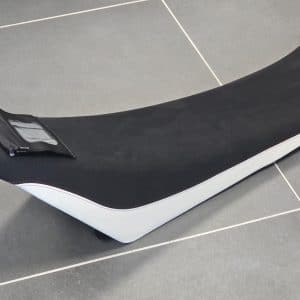 Selle Factory avec pochette en cuir retourné