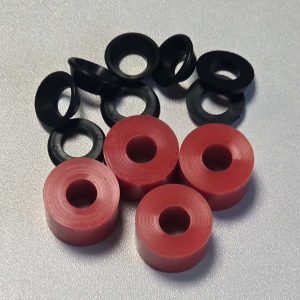 Entretoises de pontets PHDS élastomère rouge RIGIDE