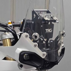 Kit avec Tour / Tête de fourche Rallye Rallongée +4 cm et carénages plus long.