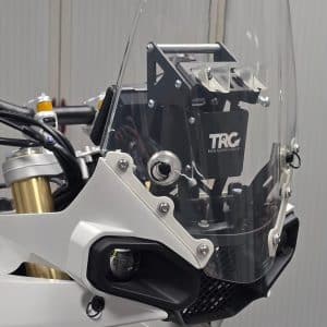 Kit avec Tour / Tête de fourche Rallye Rallongée +4 cm et carénages plus long.